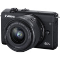 Canon EOS M200 + EF-M 15-45mm + 55-200mm IS STM, must