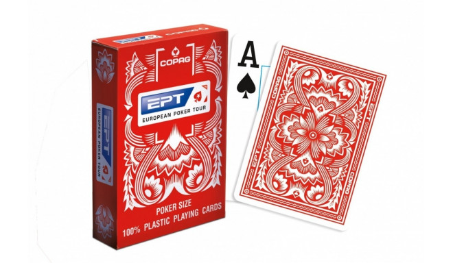 Cartamundi playing cards Copag EPT, red
