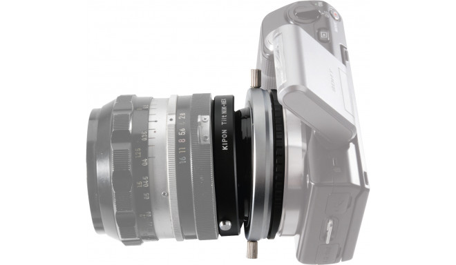 B.I.G. lens adapter Tilt Nikon - Sony E-Mount