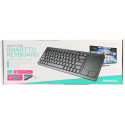 Omega Bluetooth keyboard US SmartTV OKB004B, black (43666)