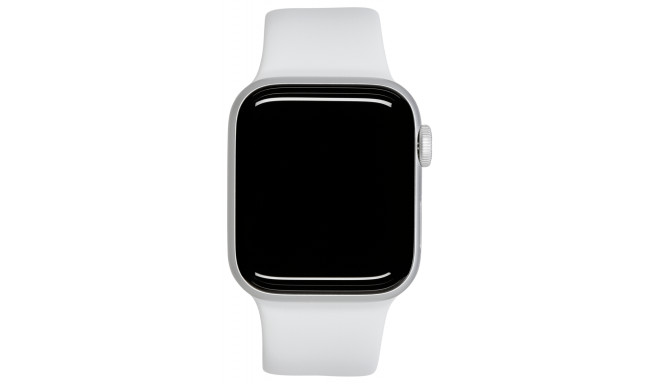 Apple Watch Series 5 GPS 44mm Silver Alu Case White Sport Band