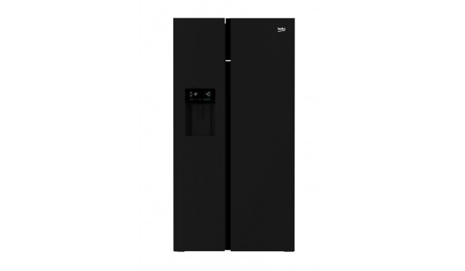Beko GN 162333 ZGB side-by-side refrigerator Freestanding Black A++