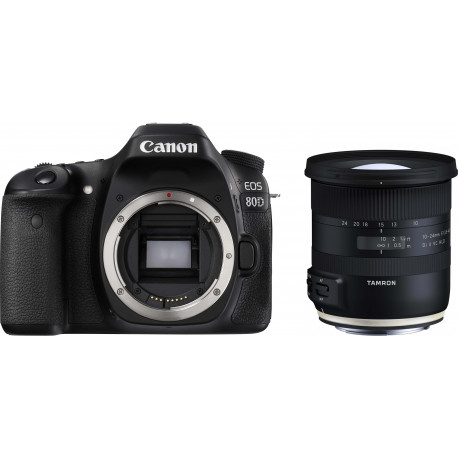 Canon EOS 80D + Tamron 10-24 мм
