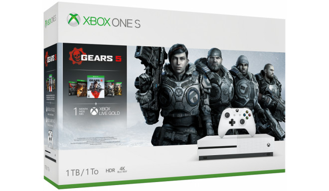 Microsoft Xbox One S 1TB Gears 5 Bundle EU