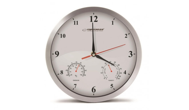 ESPERANZA EHC008W WALL CLOCK WASHINGTON WHITE