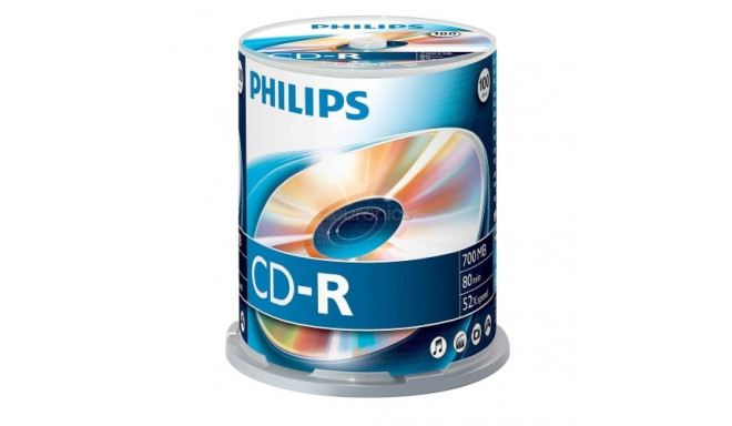 PHILIPS CD-R 80 700MB CAKE BOX 100