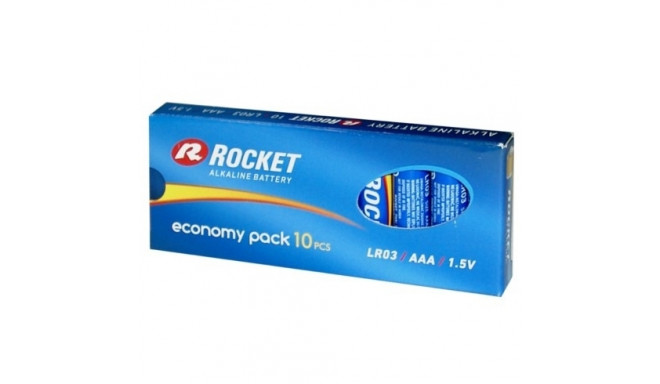 Rocket LR03-10BB (AAA) ECO Pack Blister Pack 10pcs