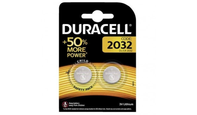 DURACELL DL2032 БЛИСТЕРНАЯ УПАКОВКА 2ШТ.