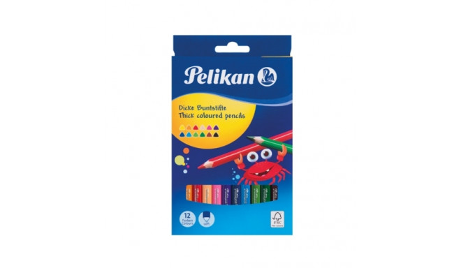 Pelikan Zīmuļi trīskantīgs 12gb 5mm (724039)