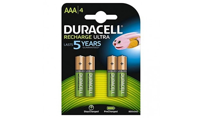 Duracell Precharged HR03 900MAH ALWAYS READY Blistera iepakojumā 4gb.