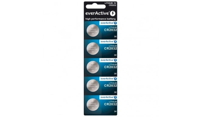 EVERACTIVE CR2032-5BB BLISTER PACK 5PCS.