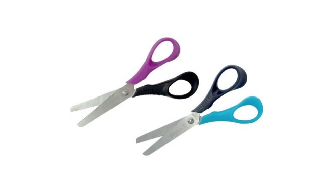 PELIKAN 804813 School scissors easy handle right-hander 4 colors assorted