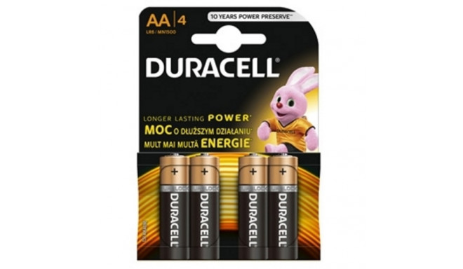 Duracell battery MN 1500 Basic AA (LR6) Blister 4pcs