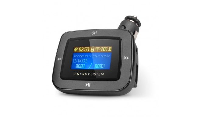 Energy Sistem 1100 FM transmitter USB + SD. 3 year warranty!