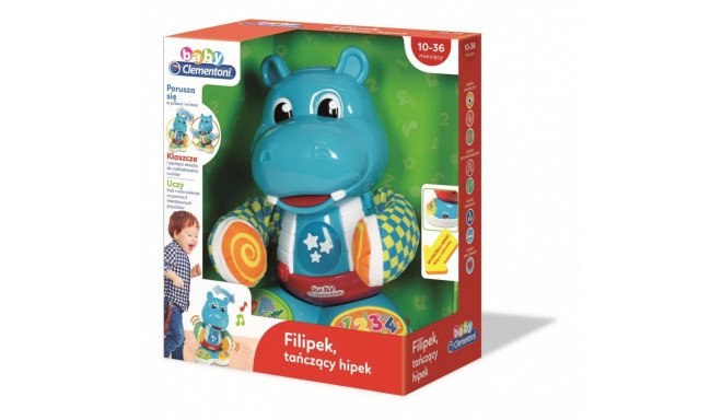 Educational toy Filipek Dancing Hippo