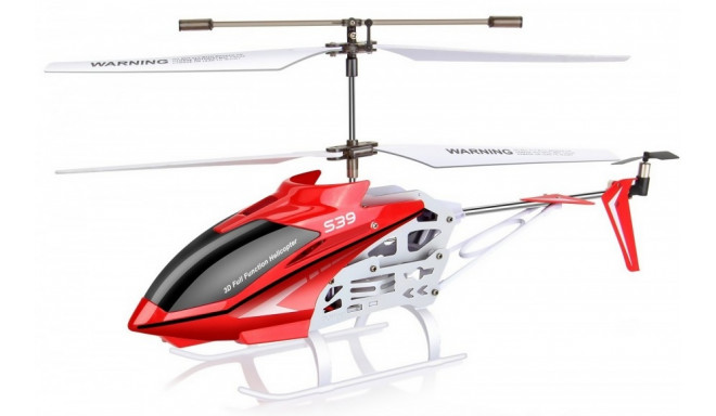 Syma RC helicopter S39-1 Raptor, red