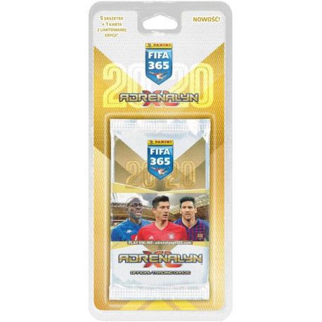 Panini football cards FIFA 365 2020 5+1