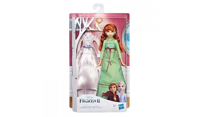 Doll Anna with 2 cloths, Frozen 2