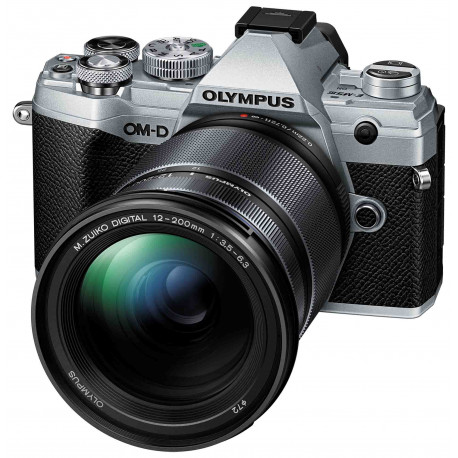 Olympus OM-D E-M5 Mark III + 12-200mm Kit, silver/black