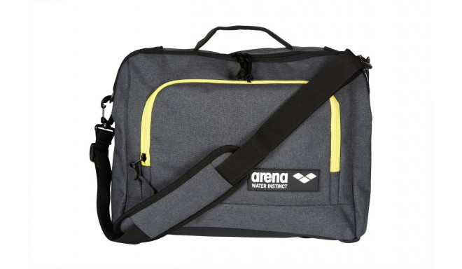 Bag Arena (300mm x 400mm x 100 mm; 1 compartment / 1 pocket; Polyester; gray color)