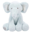 Dominique blue elephant with scarf 20 cm