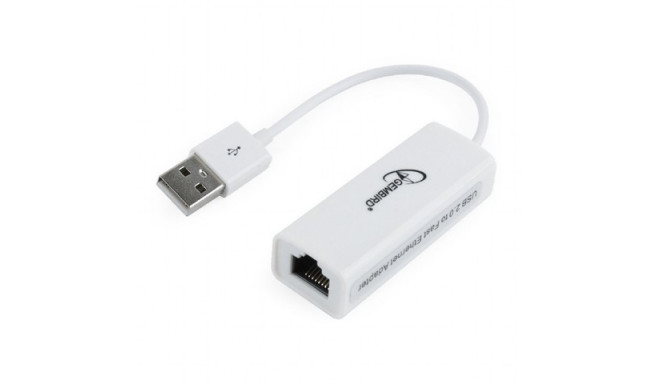 NETWORK CARD GEMBIRD USB 2.0 1X RJ45 100MB CABLE