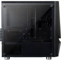 AZZA chassis Luminous 110 RF1 Tower Tempered Glass, black