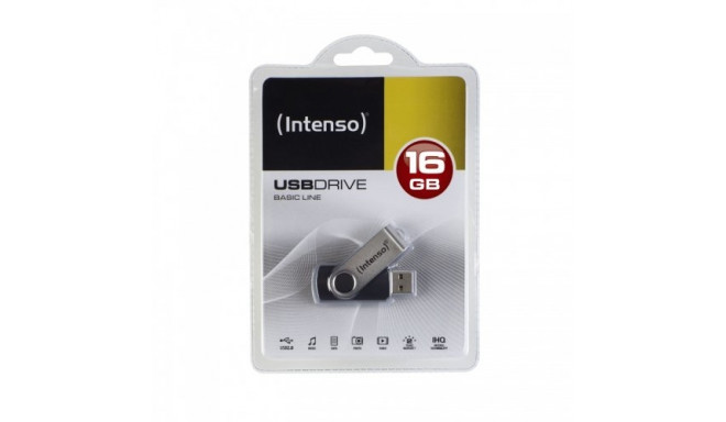 Intenso USB 16GB 6,5/28 Basic Line U2