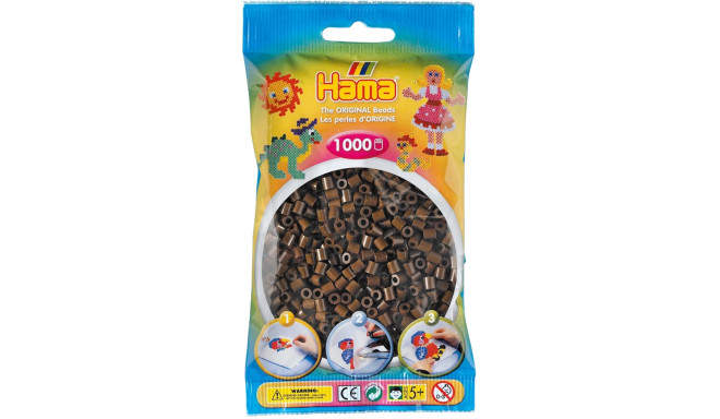 Hama beads MIDI, brown 1000pcs