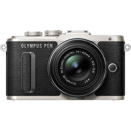 Olympus PEN Lite E-PL8 + 14-42mm II R Kit, black