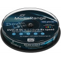 MediaRange DVD+DL 8.5GB 8x Printable 10tk tornis