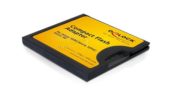 Delock adapter CompactFlash - microSD/microSDHC/microSDXC