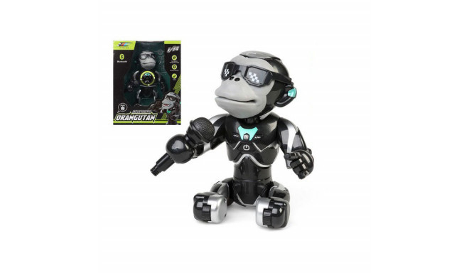 Interaktīvs robots Orangután 119688 Bluetooth Melns
