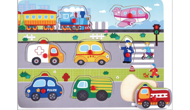 TOP BRIGHT Wooden puzzle Traffic