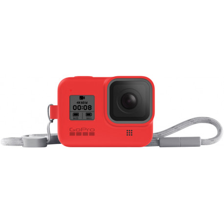 GoPro kaitseümbris + randmepael Hero8 Black, punane
