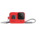 GoPro Sleeve + Lanyard Hero8 Black, red