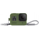 GoPro Sleeve + Lanyard Hero8 Black, green