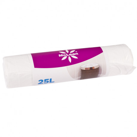 McLean prügikott HD (VALGE) 25l, 500x600, 35tk/rull