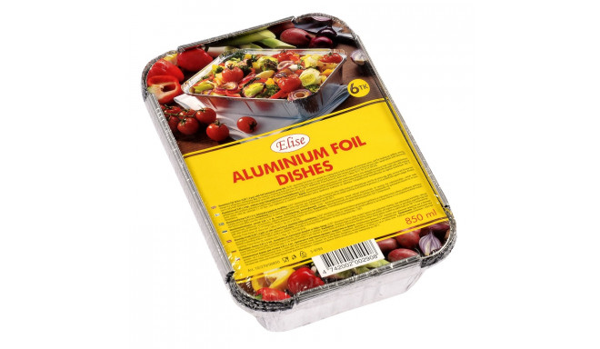 Smile alumiiniumfooliumist vormid 0,85L, 6tk