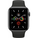 Apple Watch S5 aluminum 44mm grey - Sports Wristband black MWVF2FD / A