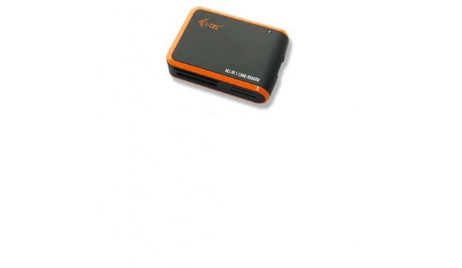 i-tec USB 2.0 All-in-One card reader (black / orange)