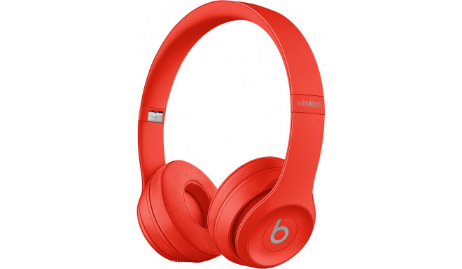 Beats wireless headset Solo3, citrus red