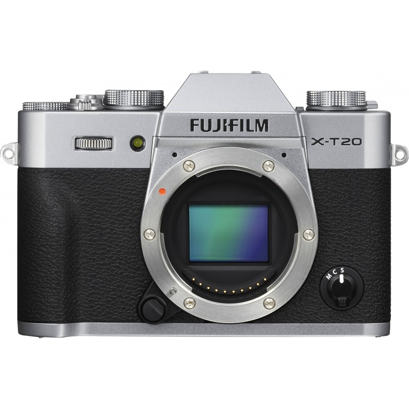 Fujifilm X-T20 kere, hõbedane