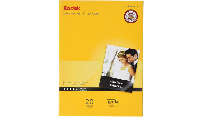 Kodak photo paper 13x18 Ultra Premium Glossy 280g 20 sheets