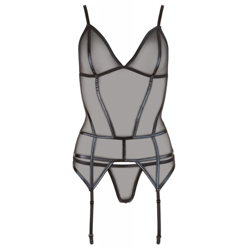 Cottelli Collection Lingerie - Basque with Stripes XL - Underwear ...