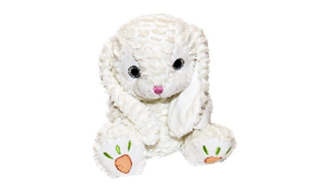 Mascot Lukaszek Bunny white 33 cm