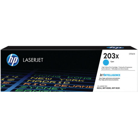 HP тонер CF541X, циан
