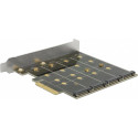 DeLOCK PCIe > 4x internal M.2 B - RAID