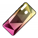 Mocco Stone Ombre Back Case Silicone Case With gradient Color For Samsung A705 Galaxy A70 Yellow - P