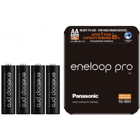 Panasonic eneloop rechargeable battery Pro AA 2500 4SP